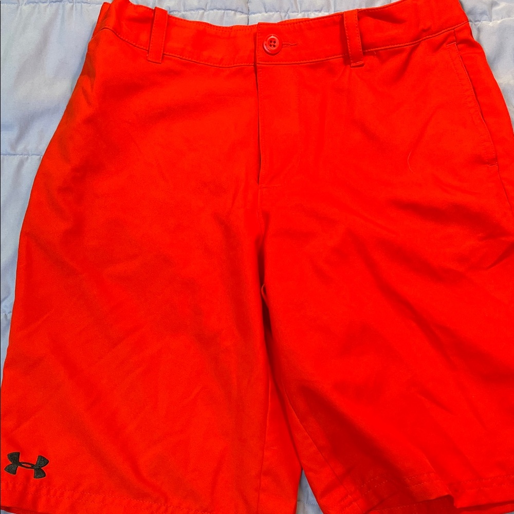 Under Armour Men's Orange Shorts